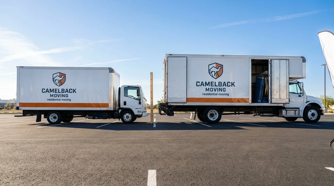 Moving truck size capacity guide in Collingswood